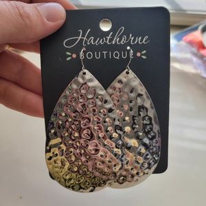Hawthorne Boutique Silver Plated Dangle Earrings